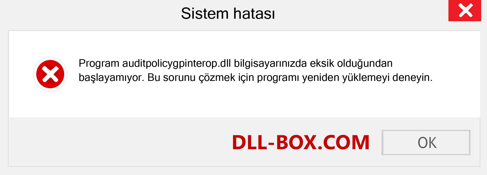 auditpolicygpinterop.dll dosyası eksik mi? Windows 7, 8, 10 için İndirin - Windows'ta auditpolicygpinterop dll Eksik Hatasını Düzeltin, fotoğraflar, resimler